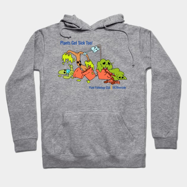 Front Facing | Plant Line Up Hoodie by Plant Pathology GSA UC Riverside